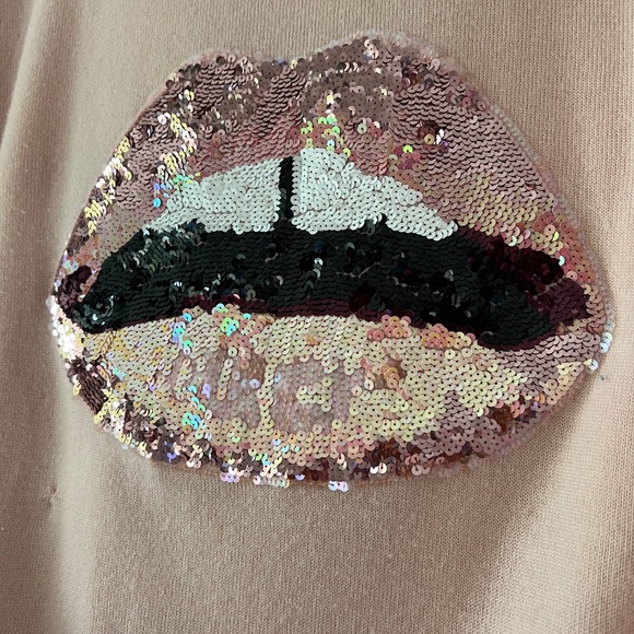 Marcus Lupfer Mia Sequin Lara Lip 100% Merino Wool Jumper - Picture 2 of 13